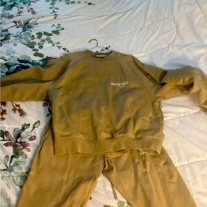 Small Brown Essentials crewneck